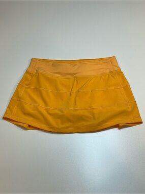 Lululemon Summer Glow Pleat To Street Mid Rise Tennis Run Skirt